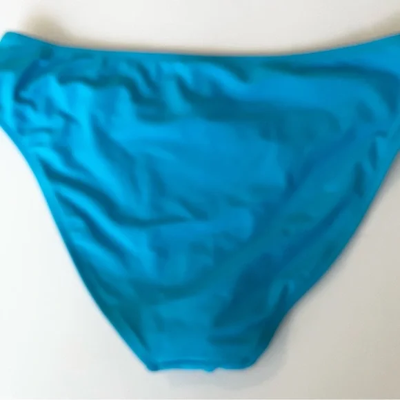 NEW 24 & Ocean Women’s Swimwear Blue Bikini Bottoms, Sz XL, NWT - Picture 2 of 3
